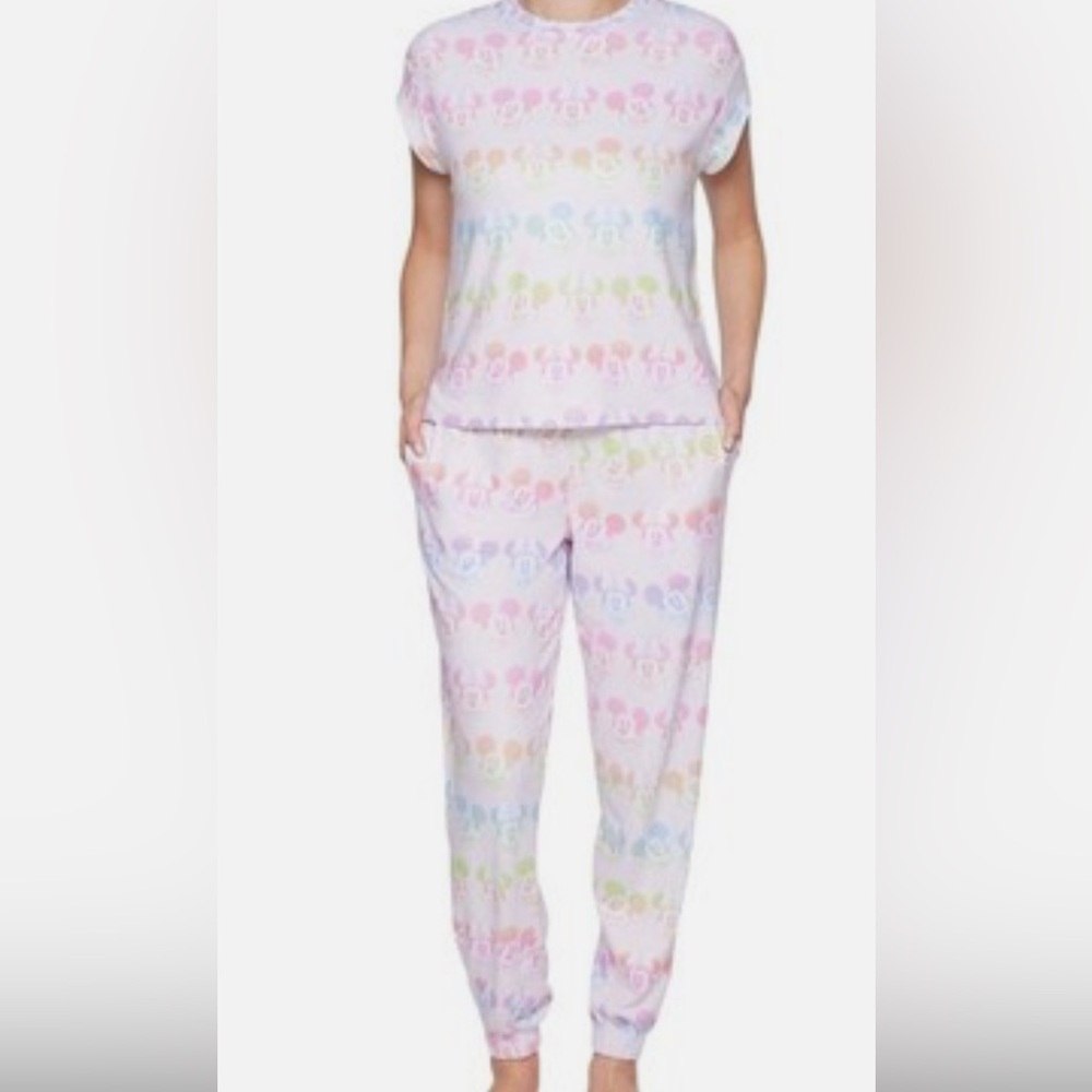 Disney Pajama Set - Pastel Mickey and Minnie